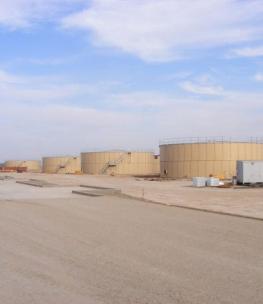 LSA ANACONDA WATER STORAGE & POL TANKS, BALAD AIR BASE - IRAQ