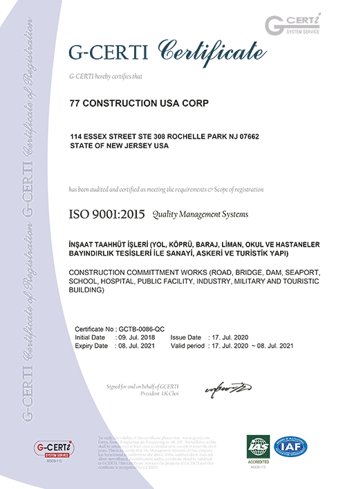 77 USA- ISO-9001